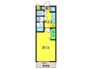 カサリラの物件間取画像